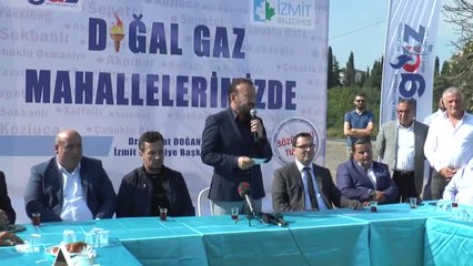11 Köyün Merakla Beklediği Doğal Gaz Hattının Temeli Atıldı