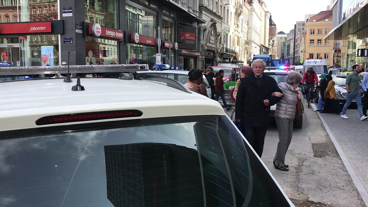 Évacuation de la station De Brouckère à cause d'une odeur suspecte