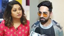 Tanushree Dutta Nana Patekar Controversy: Ayushmann Khurrana opens up on Tanu; Watch Video|FilmiBeat