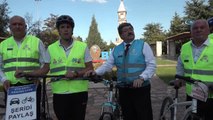 Belediye Meclis Üyeleri Meclis Toplantısına Bisikletle Gittiler