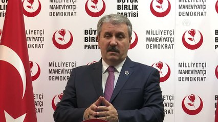 BBP Genel Başkanı Destici: 'Fırsatçı, stokçu varsa devlet bunu açığa çıkaracak ve gereğini yapacak' - ANKARA