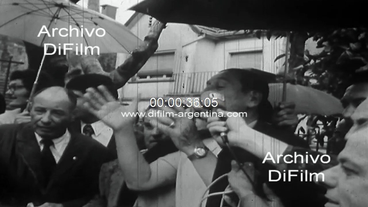 Chunchuna Villafañe - Marilina Ross - Agasajo a Juan Peron 1972