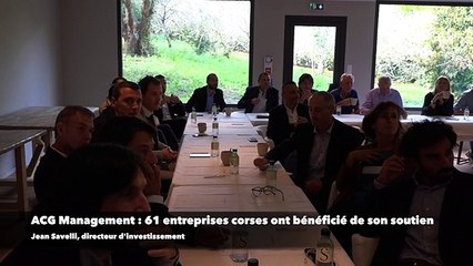 ACG Management : 61 entreprises corses ont bénéficié de son soutien