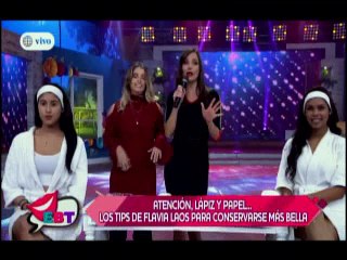 Secuencia Ponte Bonita con Flavia Laos Numero 1