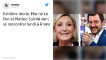 Extrême droite. Marine Le Pen et Matteo Salvini vont se rencontrer lundi à Rome.