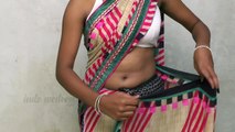 Saree Wear Like Koli Style _ Saree Draping Without Blouse and Bra