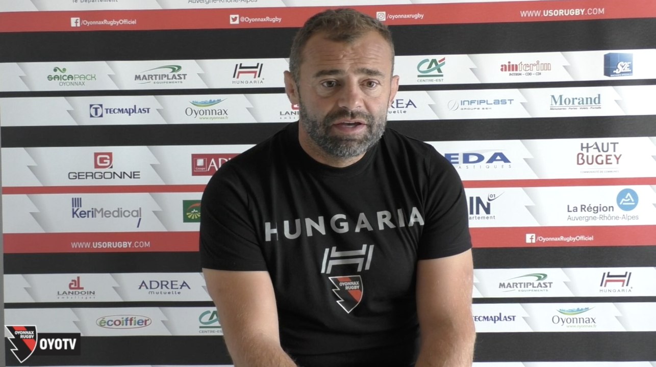 Point presse avant Béziers / Oyonnax - 7ème journée ProD2