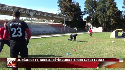 Aliağaspor FK, Kocaeli Büyükderbentsporu Konuk Edecek