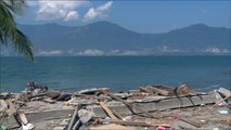 السلطات الإندونيسية تدفن ضحايا الزلزال في مقبرة جماعية
