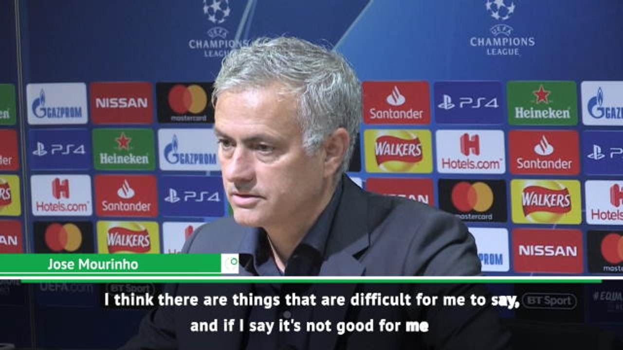 There are things I cannot say -  Mourinho