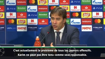 Groupe G - Lopetegui : "J'ai totalement confiance en Benzema"