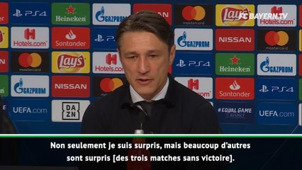 Groupe E - Kovac "surpris" par la mauvaise passe du Bayern