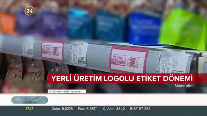 Yerli üretim logolu etiket dönemi