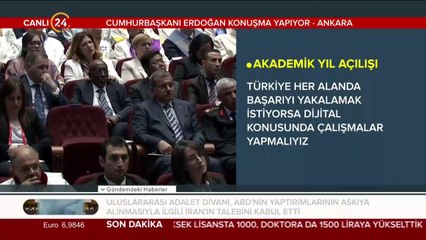 YÖK akademik yılı açılış töreni