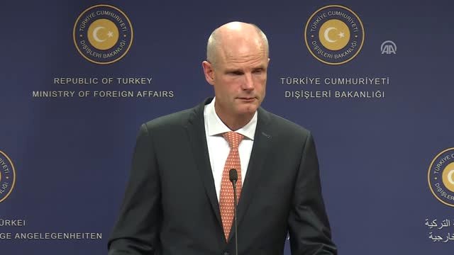 Dışişleri Bakanı Çavuşoğlu ve Hollanda Dışişleri Bakanı Blok Soruları Cevapladı (2)