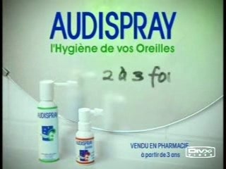 Pub AUDISPRAY hygiène oreilles pub 2007