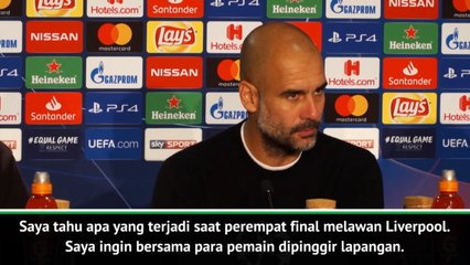 'Saya tidak ingin bicara tentang wasit' - Guardiola