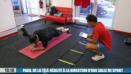 Paga, de la télé-réalité à la direction d'une salle de sport