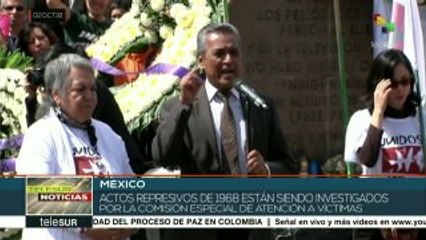 México: sigue clamor de justicia a 50 años de la masacre de Tlatelolco
