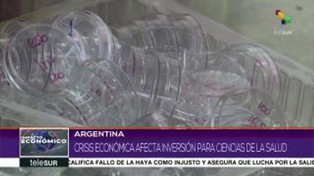 Argentina: crisis afecta inversión para ciencias de la salud