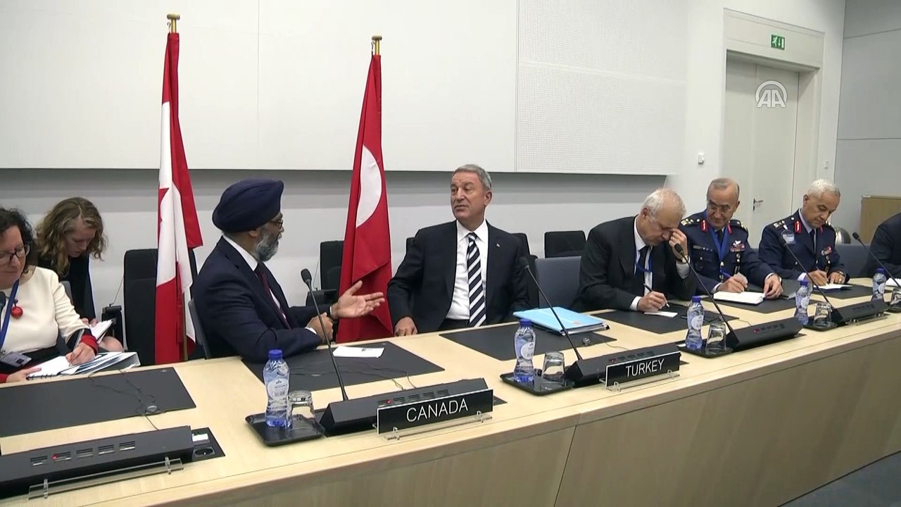 Bakan Akar NATO Savunma Bakanları Toplantısı'na katıldı - BRÜKSEL