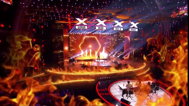 Duo Transcend- Couple Performs Dangerous Trapeze And Roller Skate Act - America's Got Talent 2018 (1)