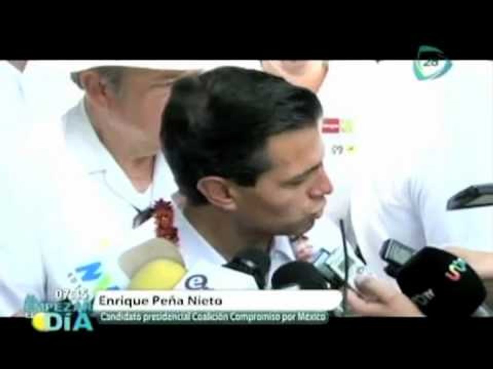 Sostiene Peña Nieto que no caerá en provocaciones