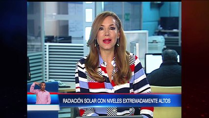 Radiación solar con niveles extremadamente altos