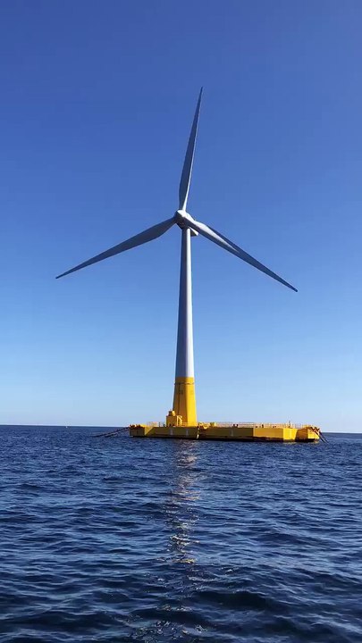 La première éolienne en mer de France est au large du Croisic