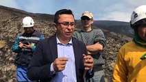 [#ENVIVO] Incendio en el cerro #Atacazo. Transmitimos desde el sector El Belén de Cutuglahua. Entrevista con el alcalde del cantón Mejía, Ramiro Barros. Reporta