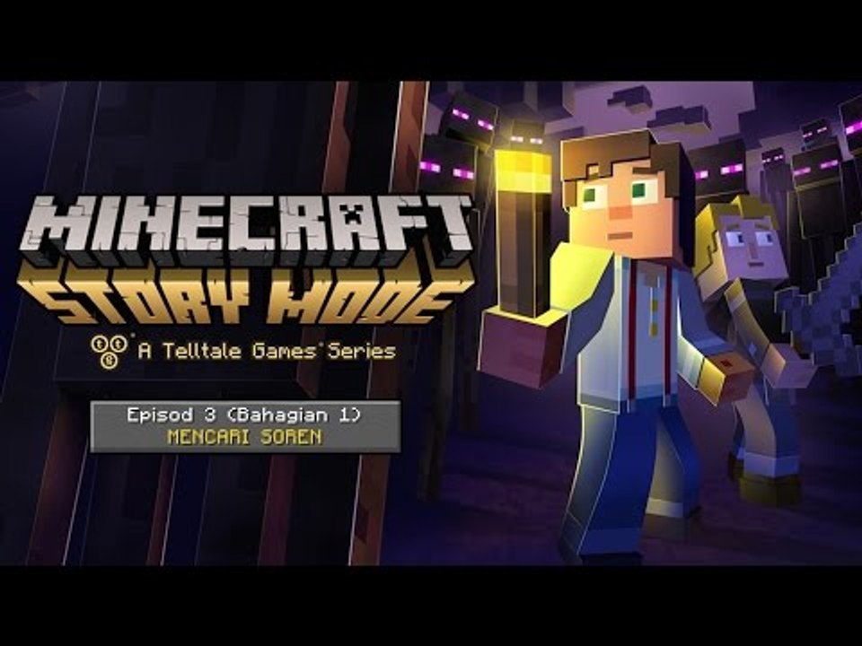 MENCARI SOREN | Minecraft Story Mode (Ep 3 - Bhg 1)