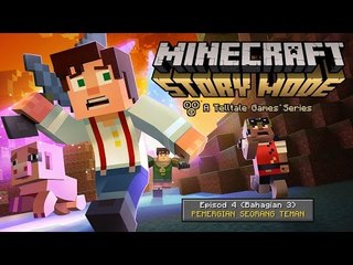 PEMERGIAN SEORANG TEMAN | Minecraft Story Mode (Ep 4 FINALE)