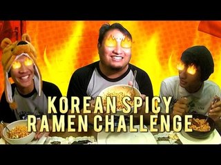 SUSU MEMANGGIL! | Korean Spicy Ramen Challenge (Panda, Danial & Imran)