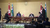 Cibuti Cumhurbaşkanı İsmail Ömer Gulle Tunus'ta