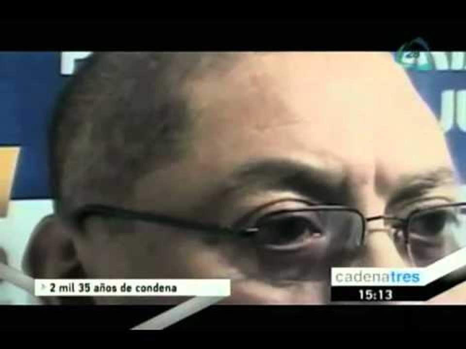 2 mil 35 años de condena a José Luis González G...