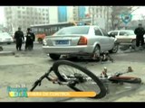 Fatal accidente. Vehículo embiste a cuatro ciclistas en China