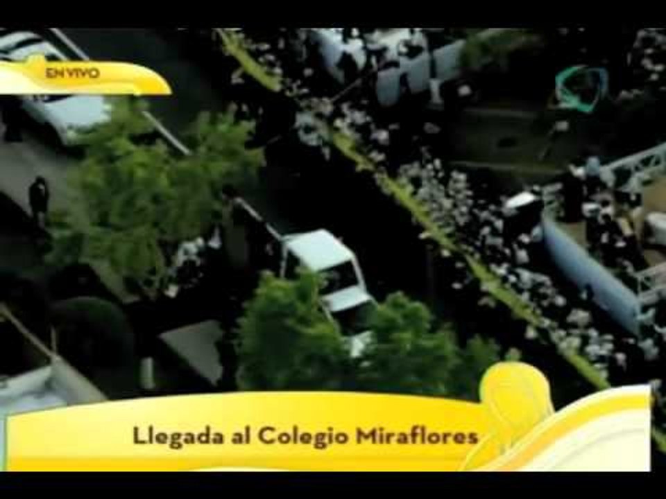 Llegada a Miraflores