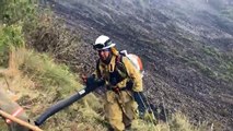 EN VIVO desde el cerro Atacazo (zona del cantón Mejía-Pichincha) a 3 707 metros sobre el nivel del mar. Balance del incendio y entrevista con el comandante del