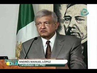 AMLO anhela un país con valores