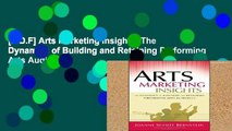 [P.D.F] Arts Marketing Insights: The Dynamics of Building and Retaining Performing Arts Audiences