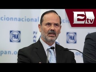 Gustavo Madero, celebra la Reforma Educativa. Titulares, con Pascal Beltrán.