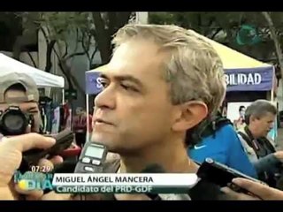 Mancera rechaza campañas de desprestigio
