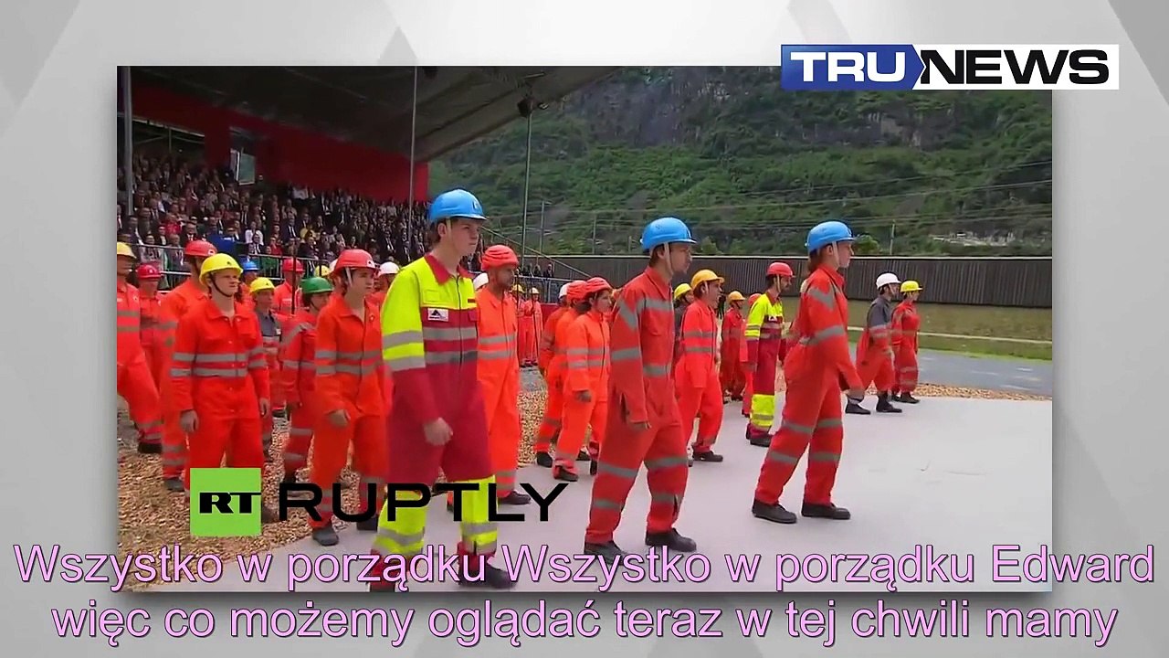 Satanistyczna celebracja lucyfera - Tunel Gothard w Szwajcarii