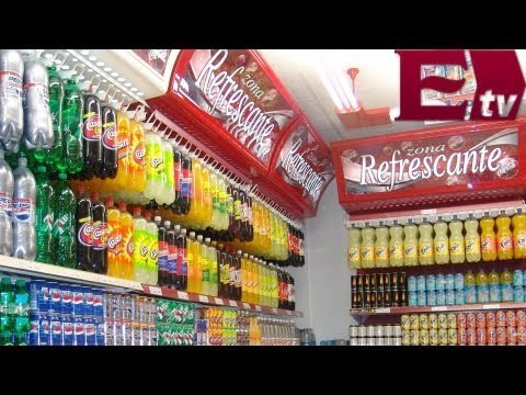 Impuesto sobre refrescos / Bolsa mexicana de valores 27 agosto 2013 / Dinero Excelsior TV