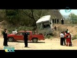 Volcadura de autobús causa el fallecimiento de dos personas en Oaxaca