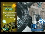 Graffiteros dan vida a los edificios capitalinos