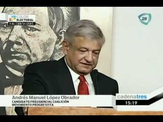 López Obrador pide al IFE cambiar el formato para el segundo debate