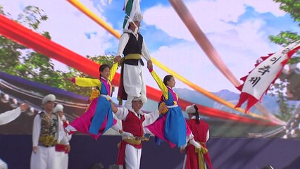 아슬아슬 줄타기...남사당 축제 개막 / YTN