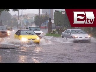 Intensas lluvias en el Distrito Federal afectan a habitantes de Nezahualcóyotl y Cuautitlán