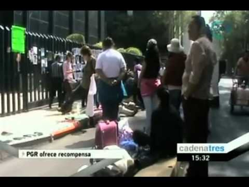 PGR ofrece recompensa a quienes den información de secuestrados y secuestradores